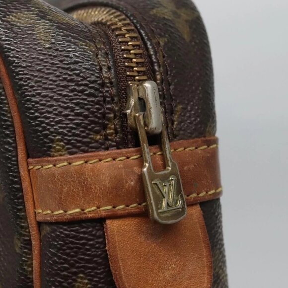 LOUIS VUITTON Monogram Compiegne 28 Clutch Bag M51845 LV Auth 120299 - Picture 9 of 16